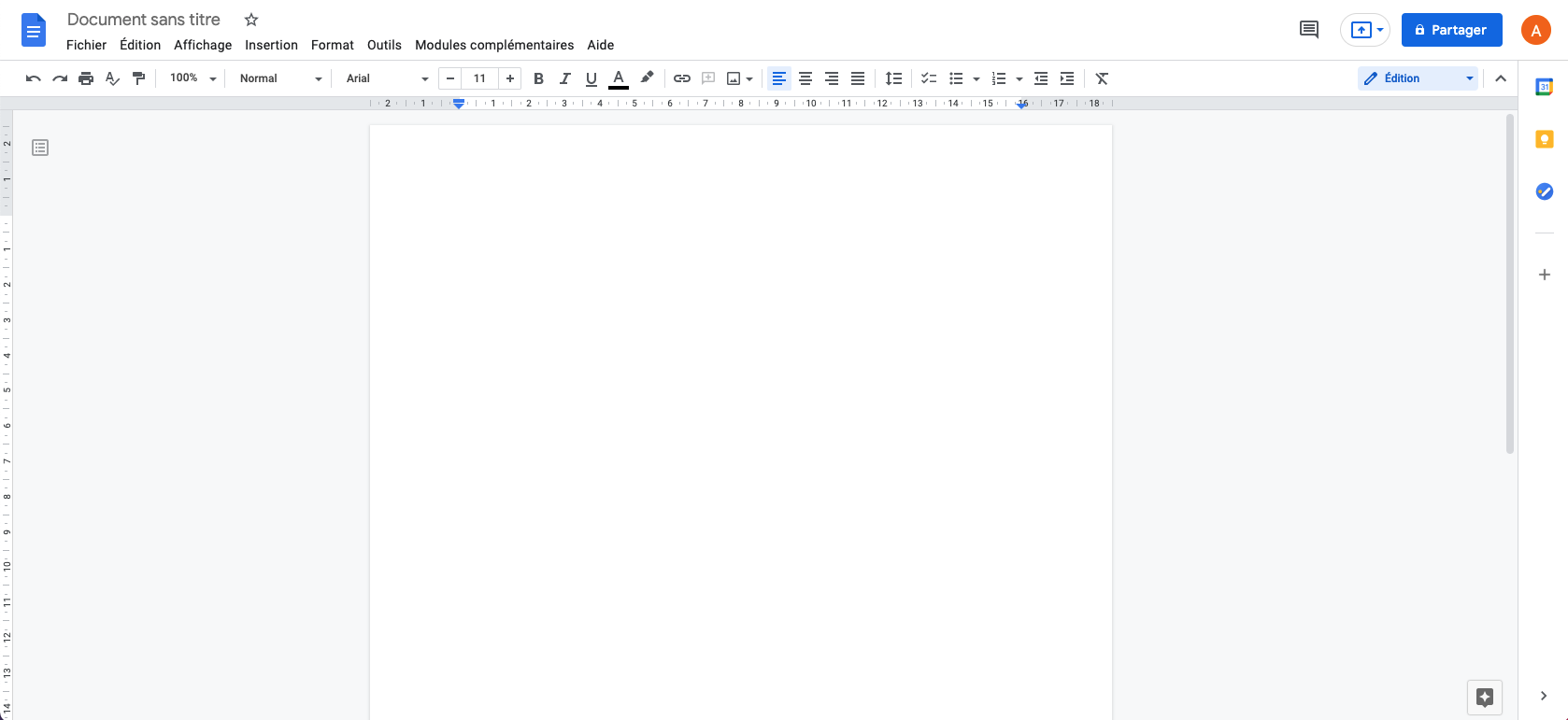 outil de traitement de texte gratuit Google Docs