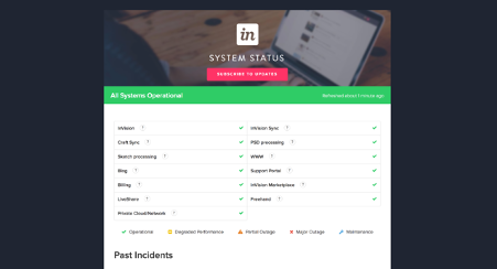 InVision, système d'état pour la base de connaissances