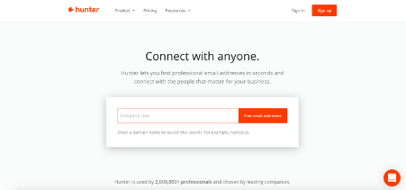 hunter.io