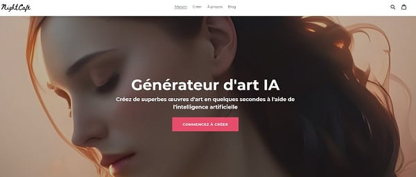 générateur d'art IA Nightcafé
