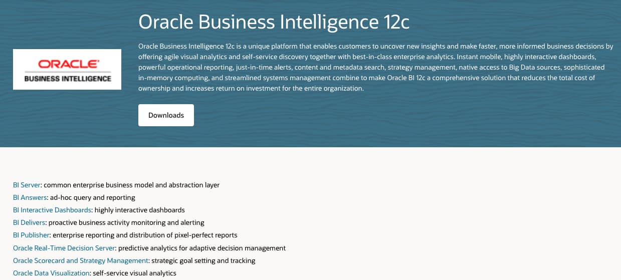 Herramienta OLAP de Oracle: Obiee