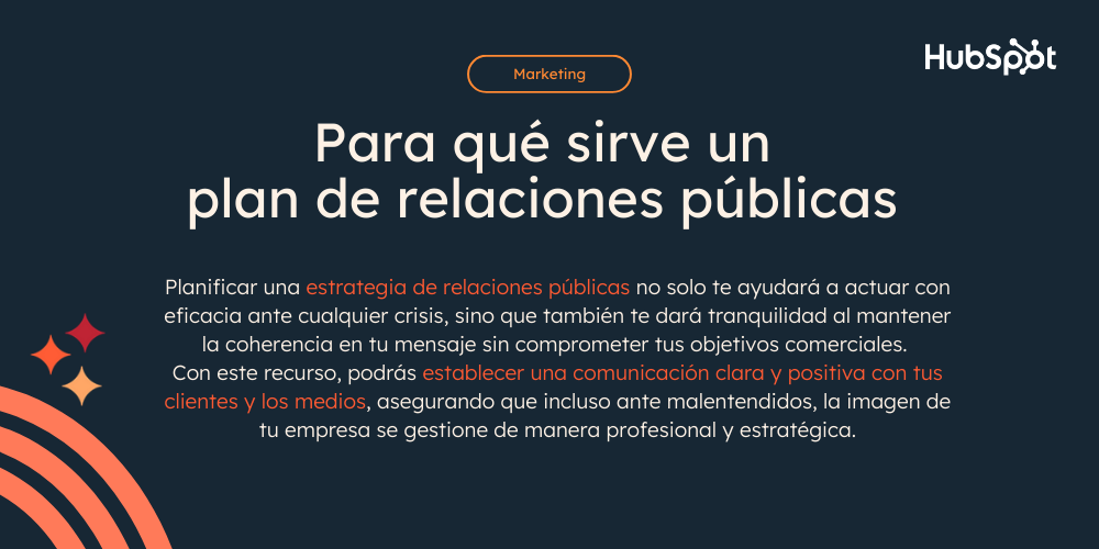 plan de relaciones públicas - para qué sirve