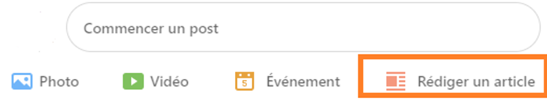 Rédiger un article LinkedIn