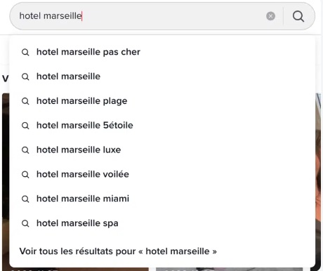 recherche mot-clés