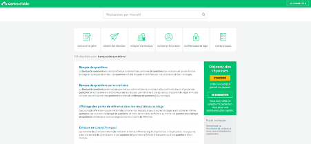 SurveyMonkey saisie prédictive