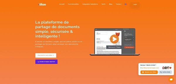 Tilkee outil commercial