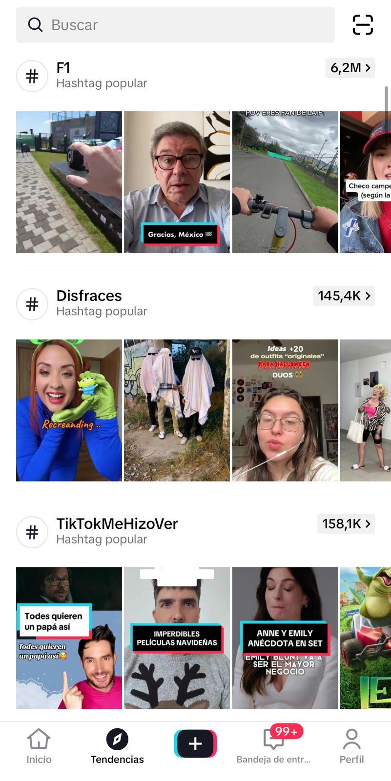 Buscador de TikTok