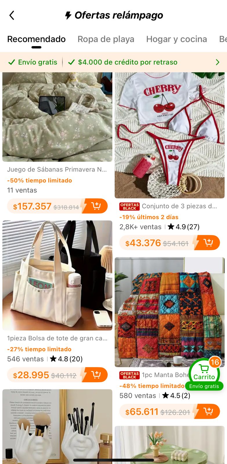 ejemplo de oferta relámpago para promociones en ventas