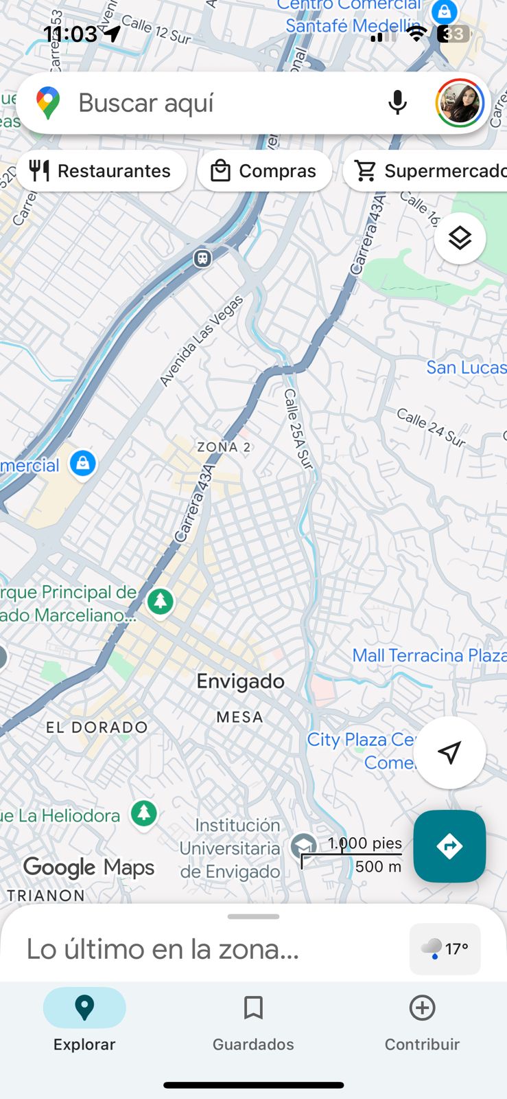 Google Maps: funcionalidad móvil Ejemplo de página responsive