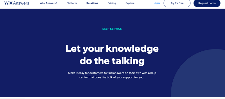 Wix Answers base de connaissances