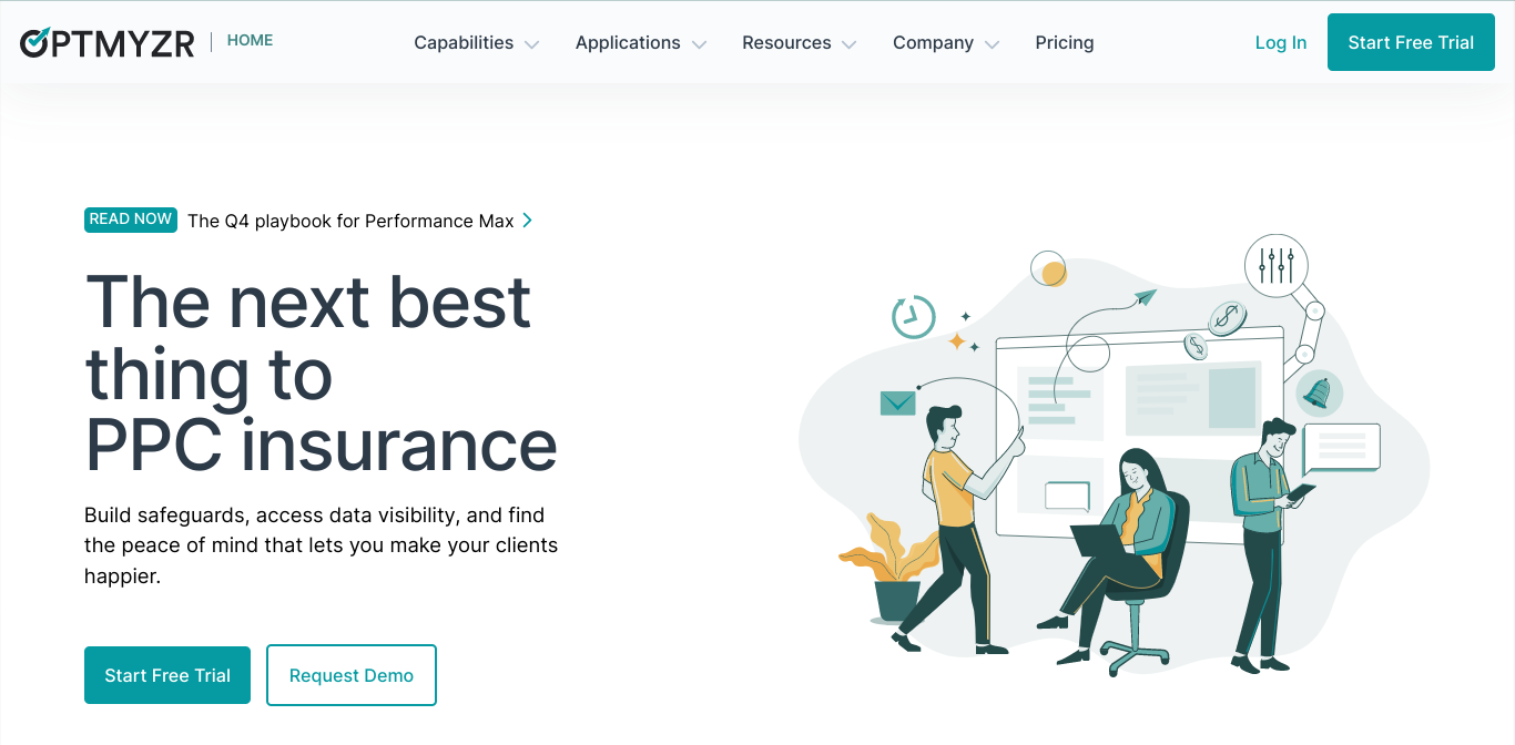 Herramientas para gestionar PPC: Optimyzr