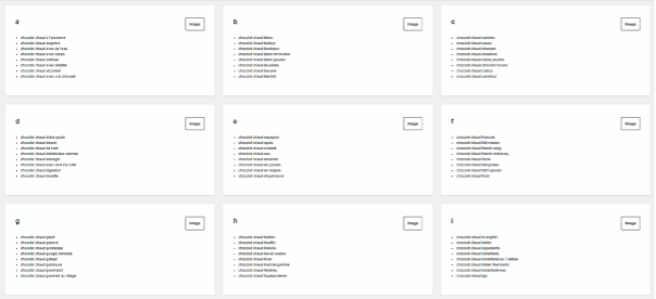 alphabeticals