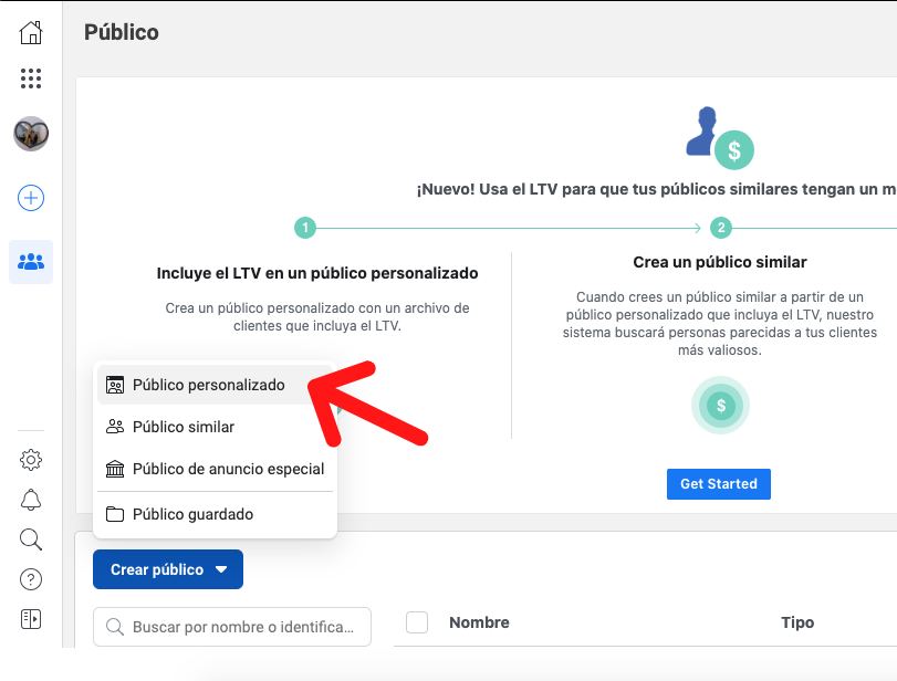 Audiencias personalizadas para retargeting en Facebook