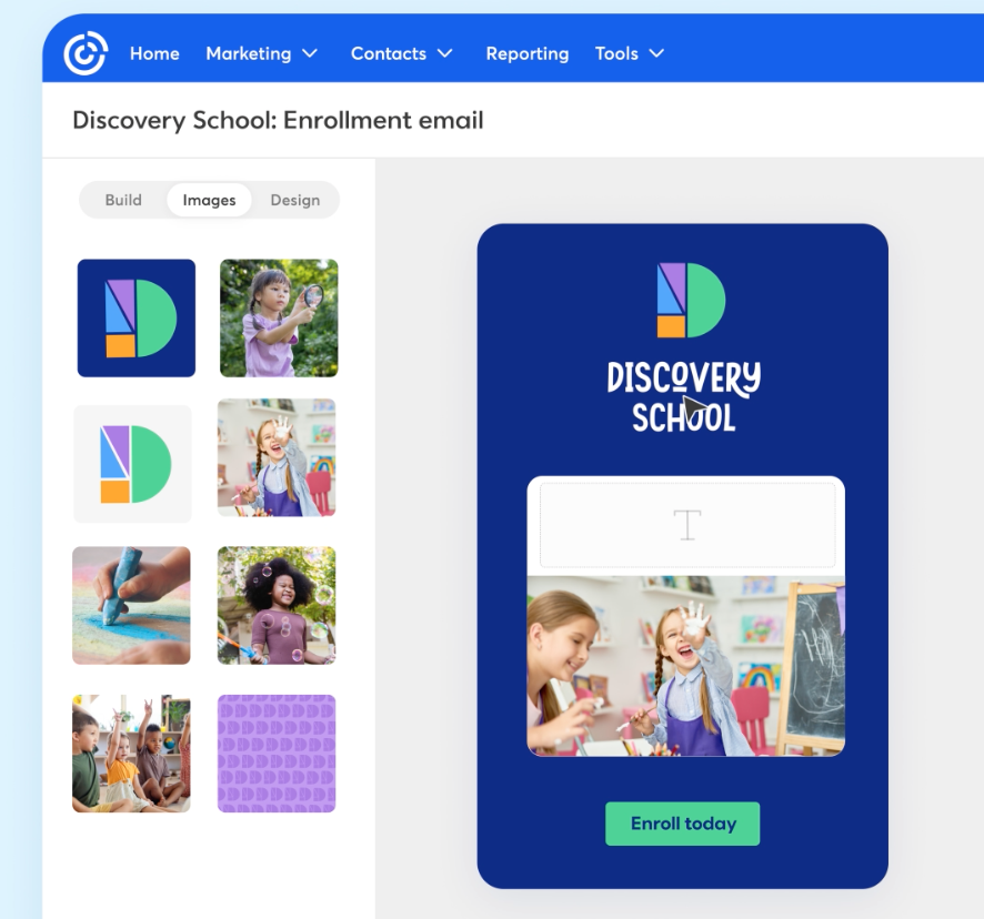 Ejemplo de autoresponder: Constant Contact