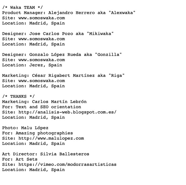 Cómo saber quién es el autor de una página web: búsqueda de archivo humans.txt