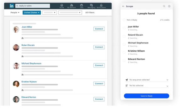 B2B: herramienta Reply