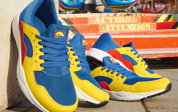 Baskets série limitée LIDL  et drop culture