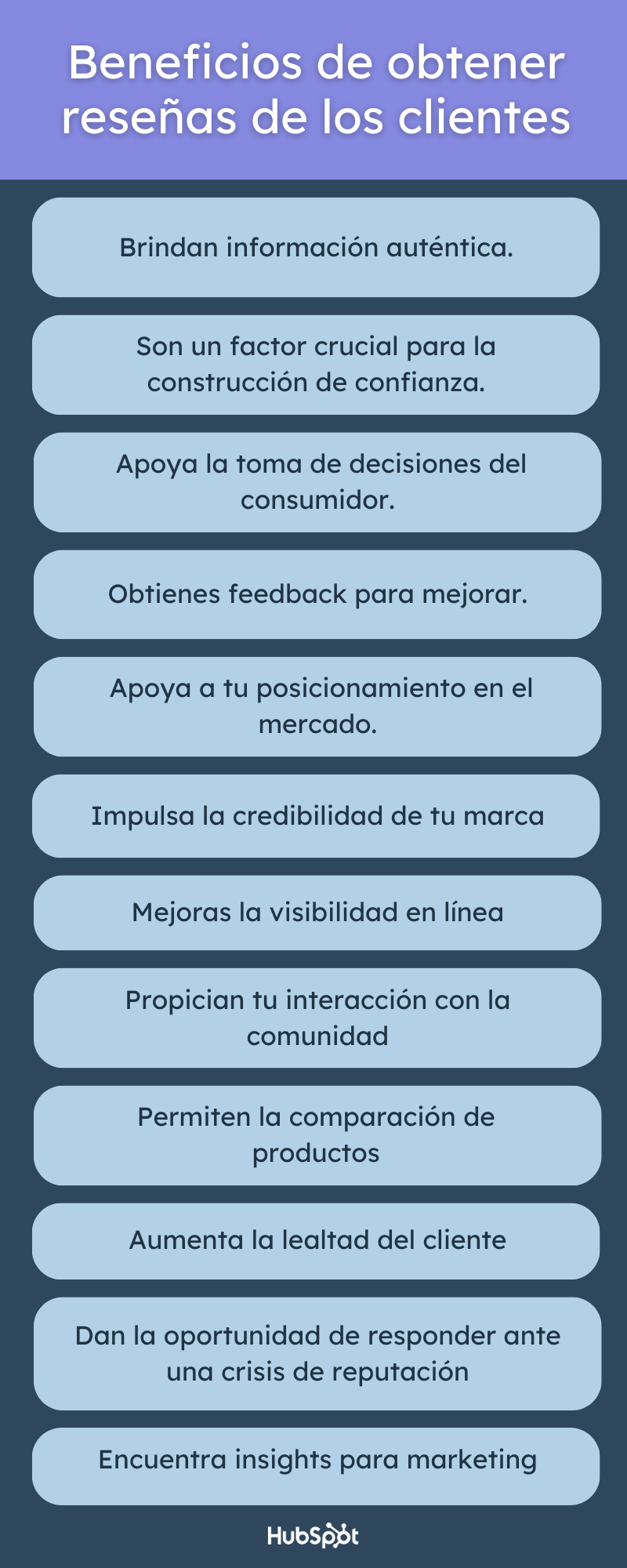 Infografía sobre beneficios de obtener reseñas de los clientes