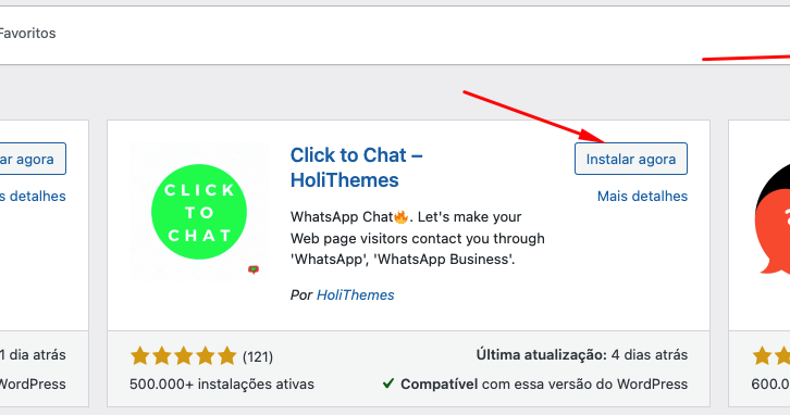 botão de whatsapp no site