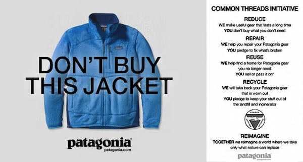 exemple branding patagonia