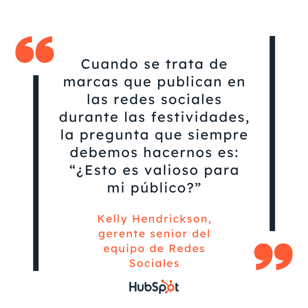 Buenas prácticas de redes sociales en las festividades