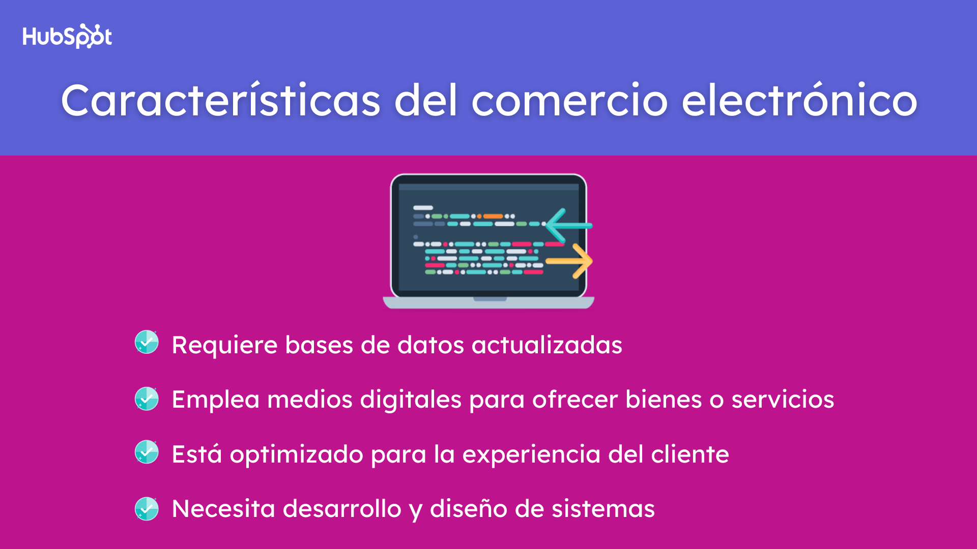 Características del comercio electrónico