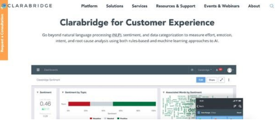 Mejores software de customer intelligence: Clarabridge