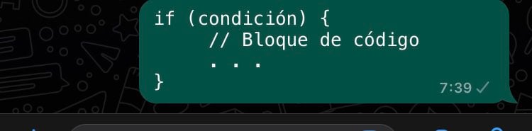 Cómo poner letra monoespaciada en WhatsApp