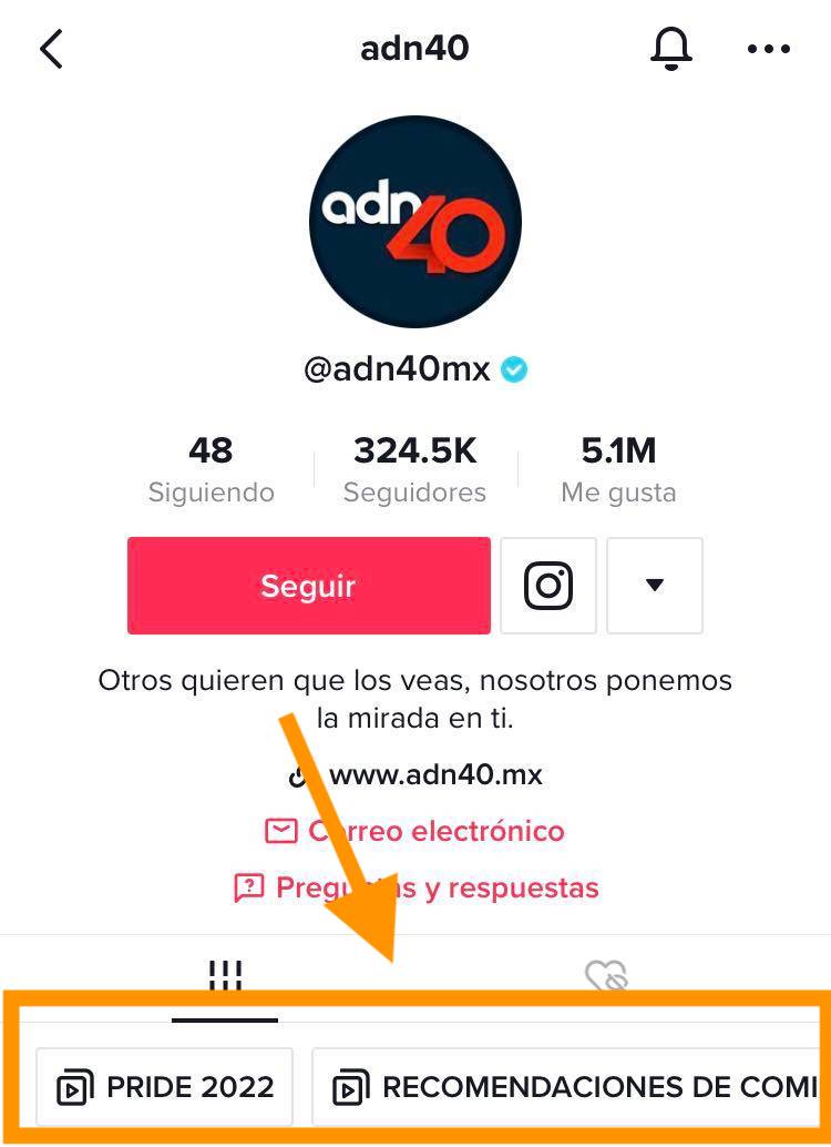 Cómo hacer viral un video en TikTok: crea listas de reproducción