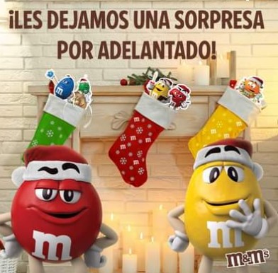 Cómo lanzar una campaña de Navidad: ejemplo de M&M