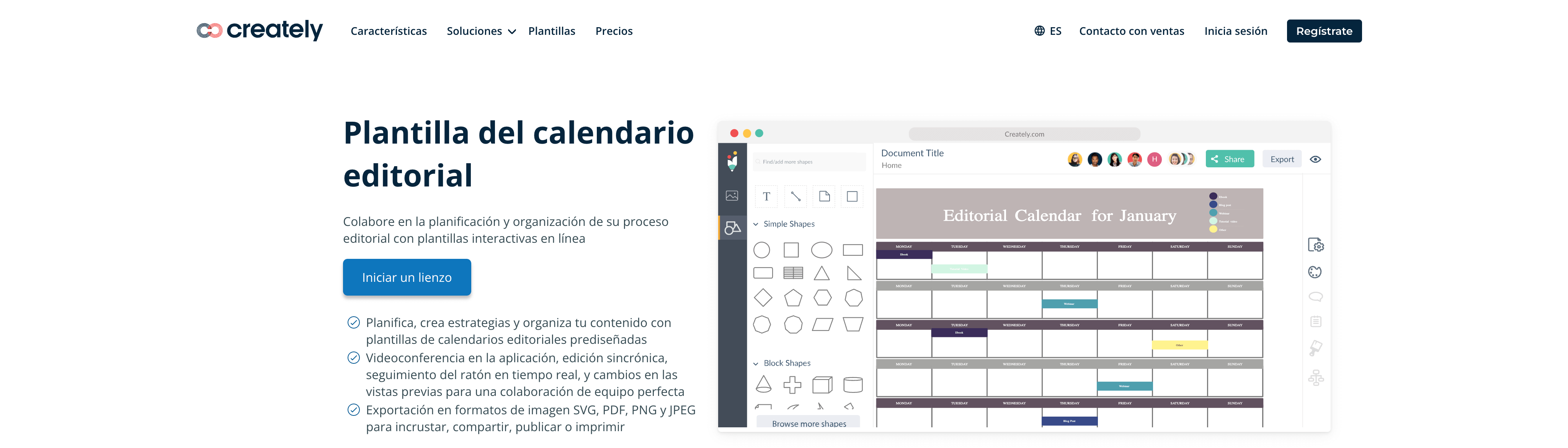 Herramientas para blog: creately