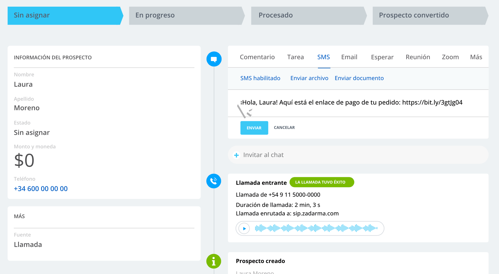 Mejor CRM en México: Bitrix