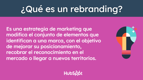 Qué es rebranding