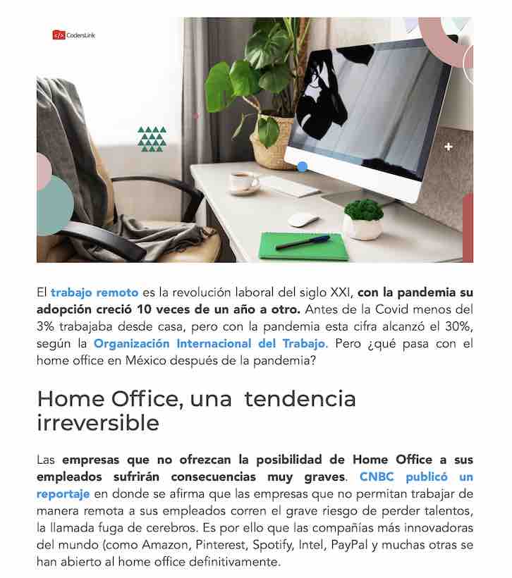 Ejemplo de backlink en blog de Anáhuac