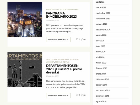 Ejemplo de blog corporativo: century 21