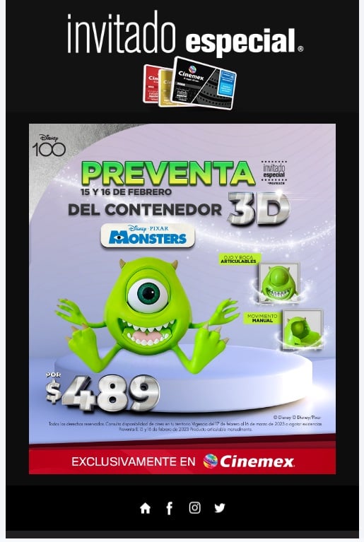 ejemplo de boletín informativo - Cinemex