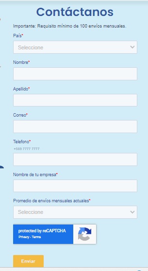 formularios para el registro de nuevos clientes - ejemplo