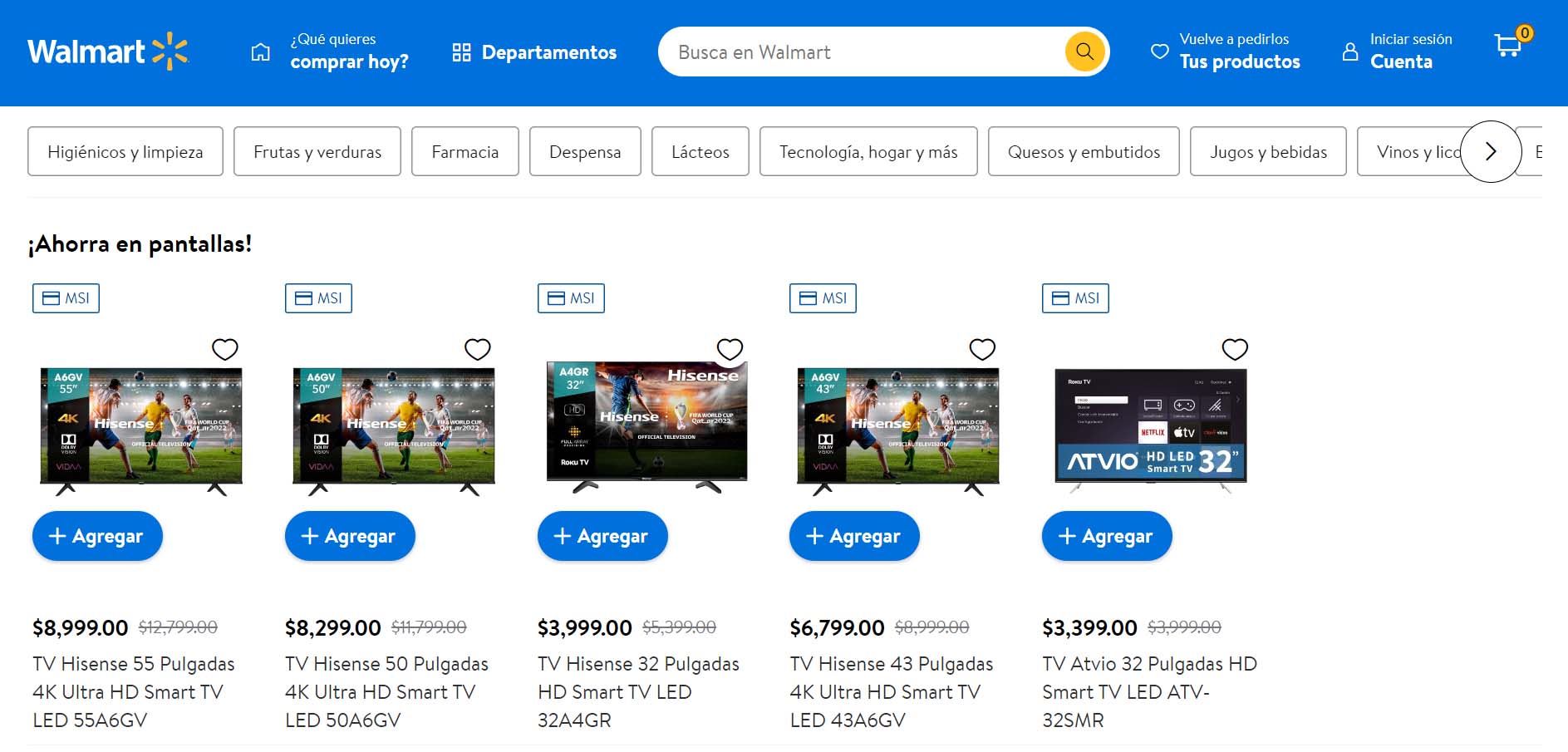Ejemplo de neuromarketing de Walmart
