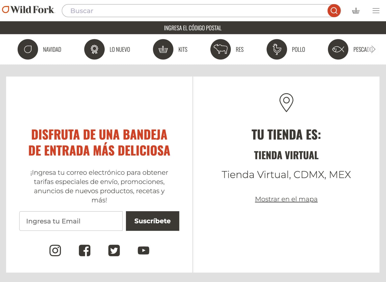Ejemplo de lead nurturing: Wild Fork