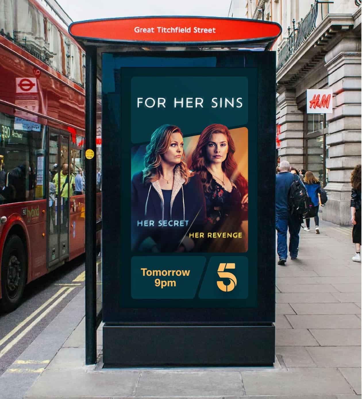 Ejemplo de mockup exitoso: channel 5