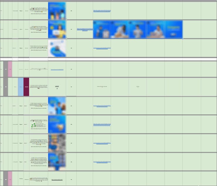 plan de redes sociales ejemplo