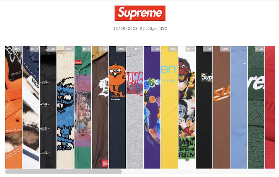 Ejemplo de posicionamiento de marca: Supreme