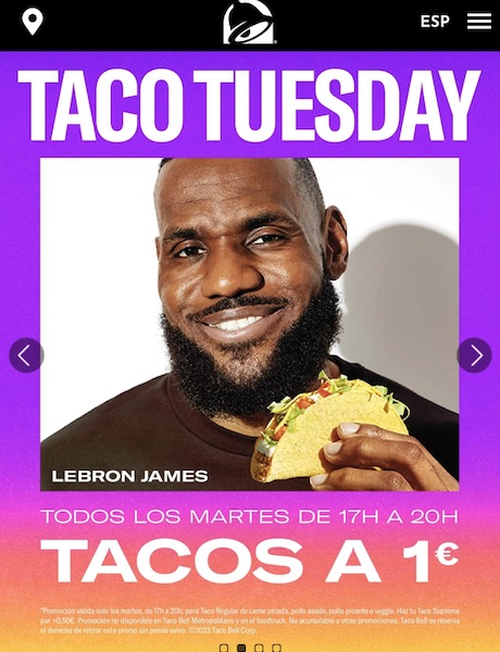 Ejemplo de posicionamiento de marca: Taco Bell