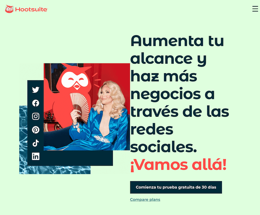Herramientas de atención a clientes en redes sociales- Hootsuite