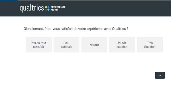enquêtes de satisfaction