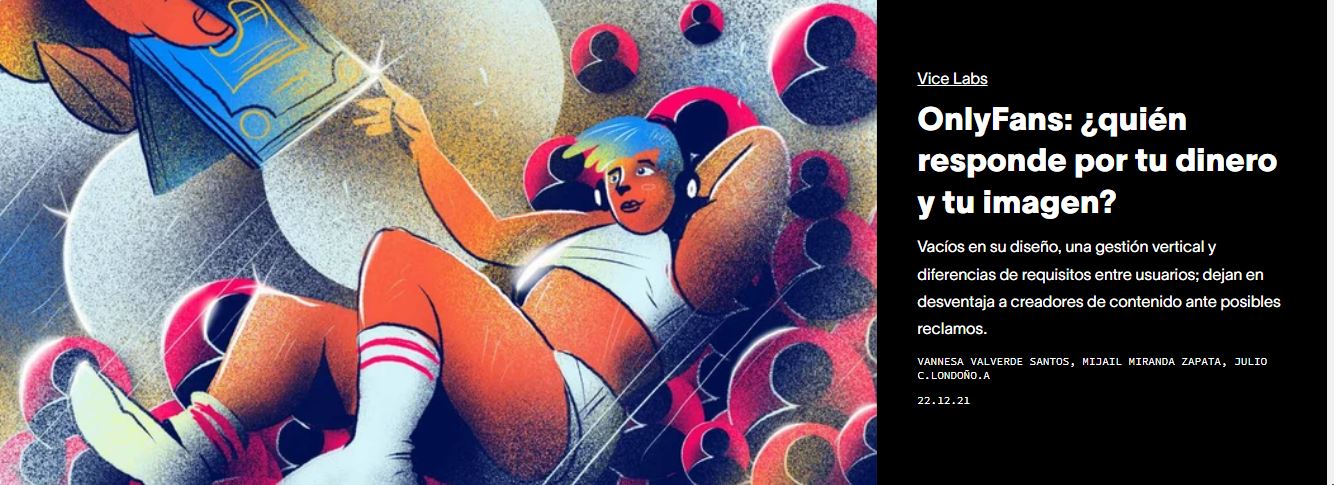 Ejemplo de escritura creativa de Vice