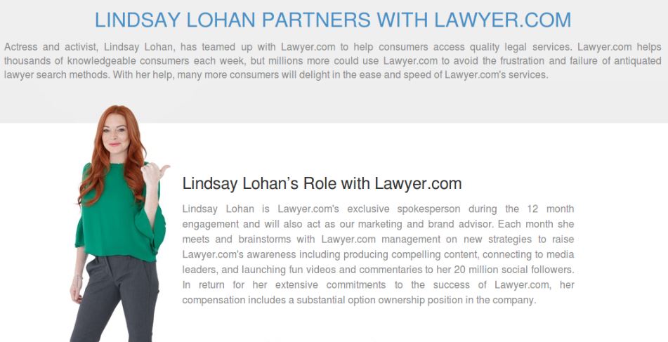 Estrategia de comunicación: ejemplo de Lawyer