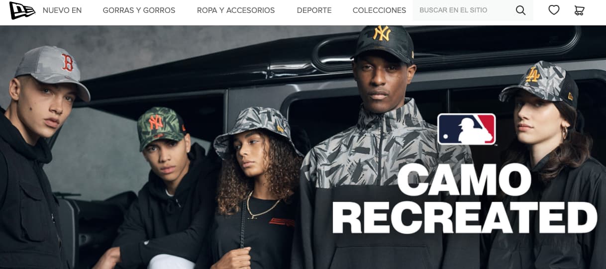 Ejemplo de empresa internacional de New Era Cap Company