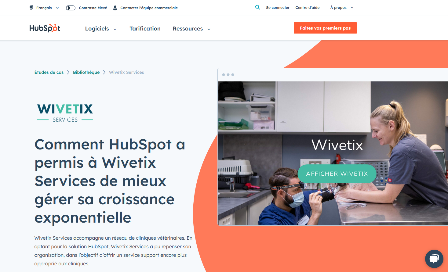 L'étude de cas marketing de Hubspot.