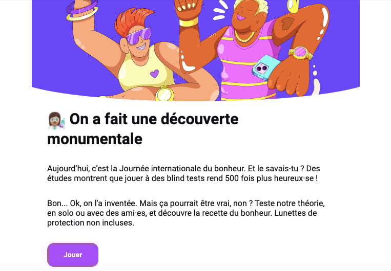 newsletter deezer